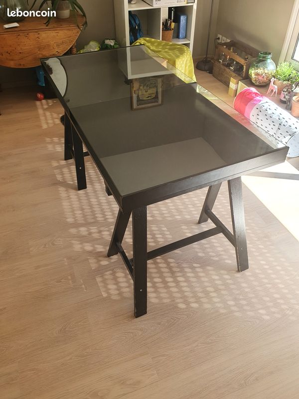 Bureau table lumineuse 70×140 cm (image 1)
