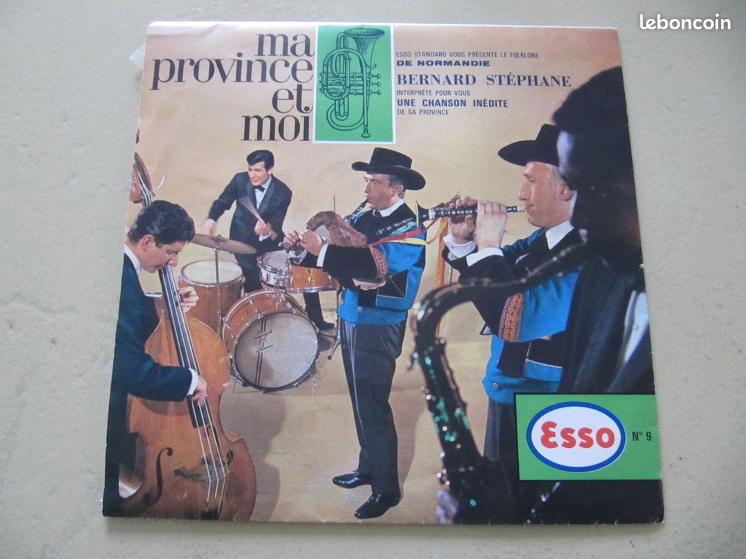 Disque vinyle flexi ,ma province ESSO 9 (image 1)