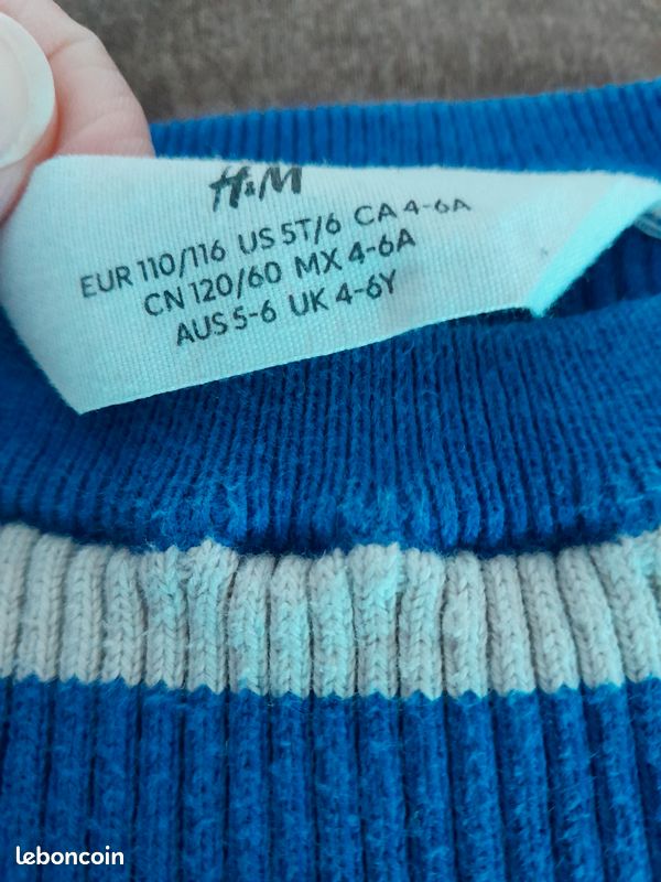 Lot pull sweat H&M 4 ans (image 3)