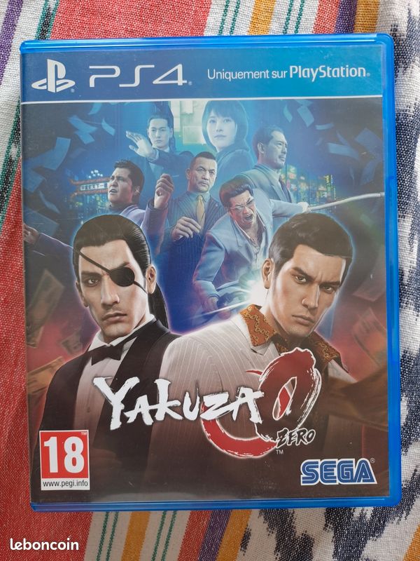 Jeu ps4 fr YAKUZA zero 0 (image 1)