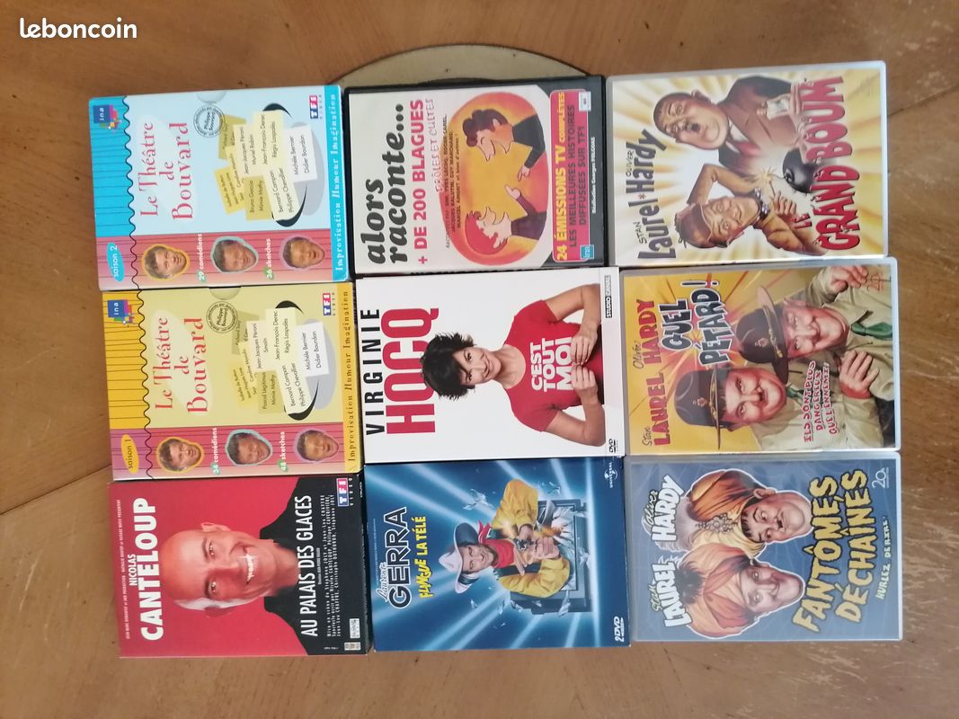 Vend 6 DVD humoristique (image 1)