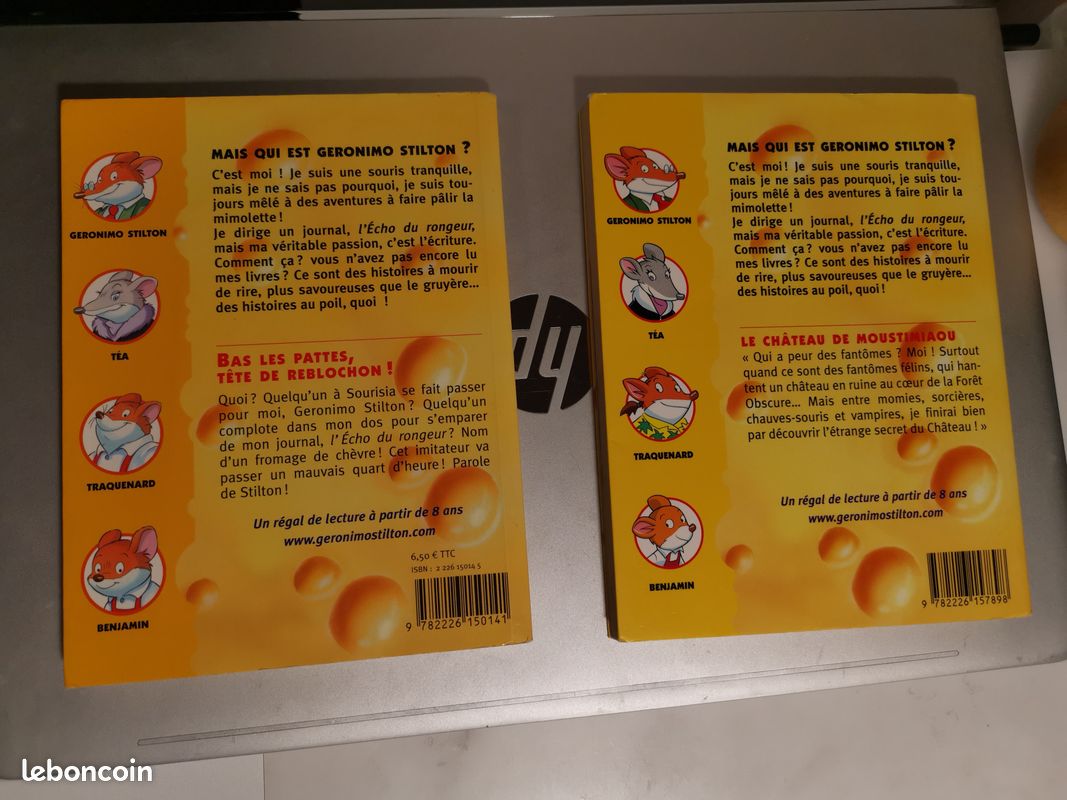 Livres Geronimo Stilton 11 et 22 (image 3)