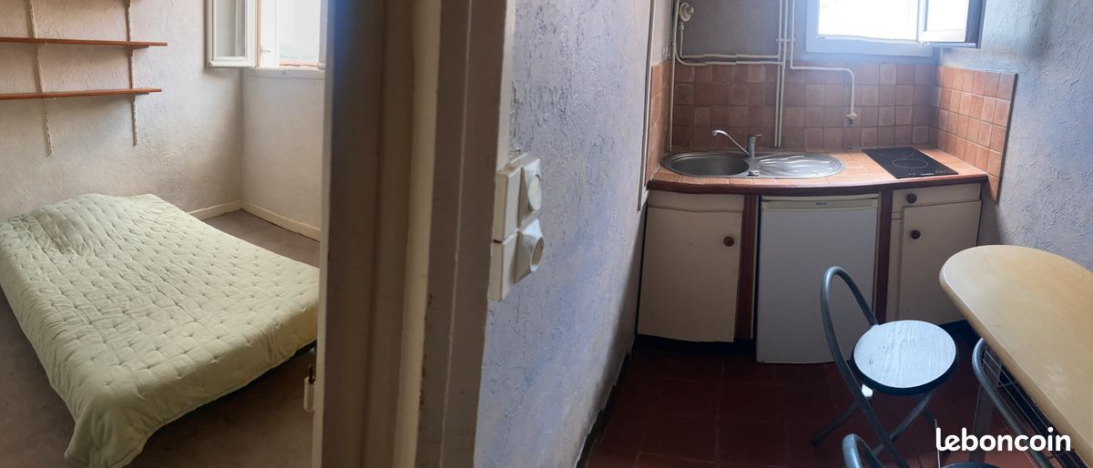 Appartement 2 pièces 16 m² · à Clermont-Ferrand · 16 m² · 440 €/mois