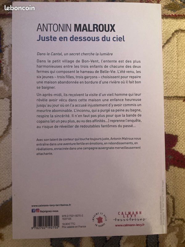 Juste en dessous du ciel - Antonin Malroux (image 2)
