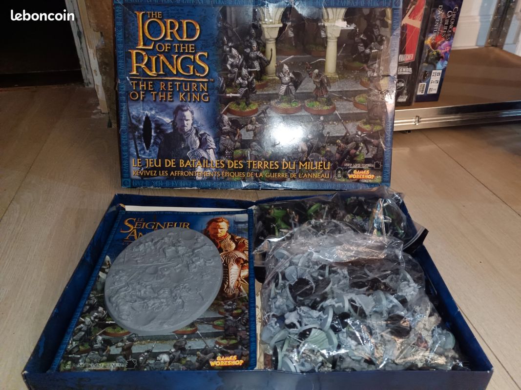 Jeu De Plateau Le Seigneur Des Anneaux : Batailles Des Terres Du Milieu - Games Workshop, Occasion