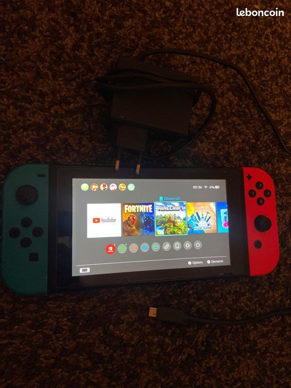 Nintendo Switch avec jeux (Voir Description) (image 1)