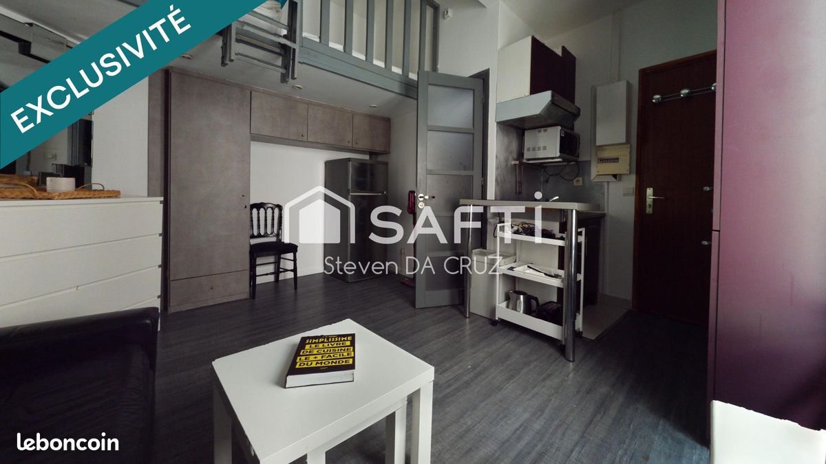 Appartement 1 pièce 14 m² · à Paris · 14 m² · 222 000 €