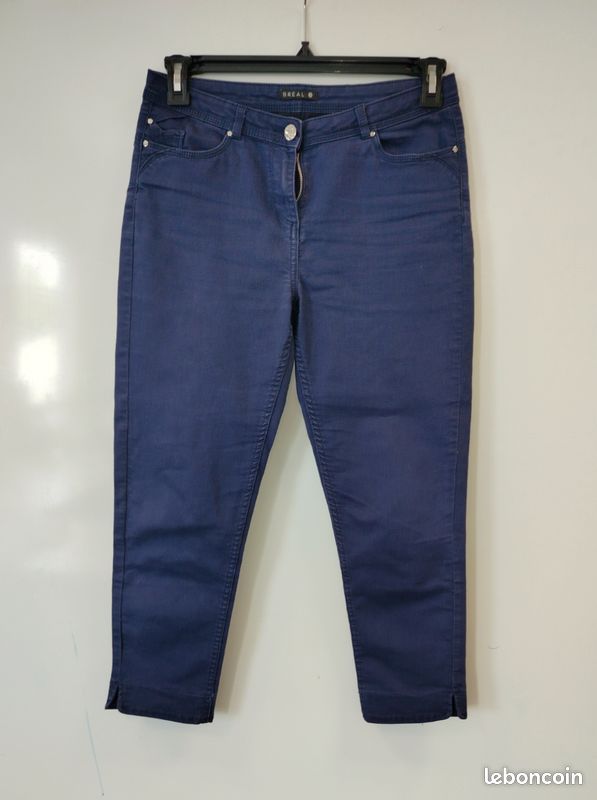 Bermuda Shorts Bermuda Femme Bleu Marine Breal Bermuda Femme