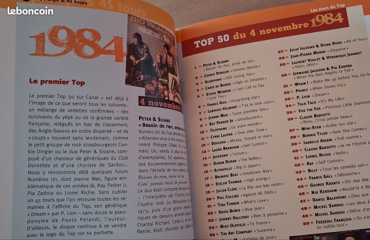 Livre : Nos Années Top, Clips, 45 tours (image 4)