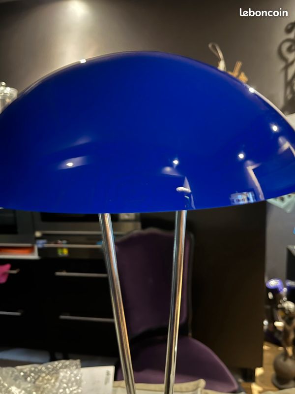 Lampe de table chromée