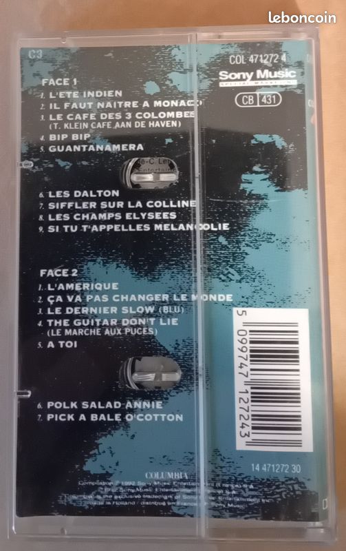 Cassette Joe Dassin (image 2)