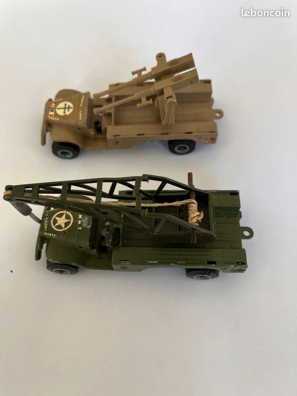 FRANCE-JOUETS CAMION DODGE MILITAIRE TRES BON ETAT DANS SA