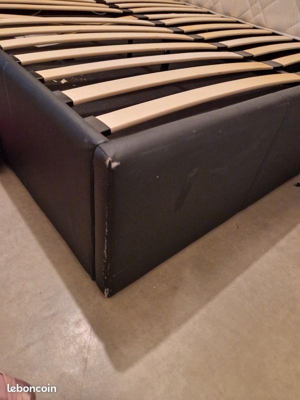 Lit matelas sommier (image 3)