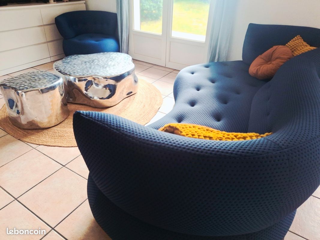 Canapé "sens" ROCHE BOBOIS (image 1)