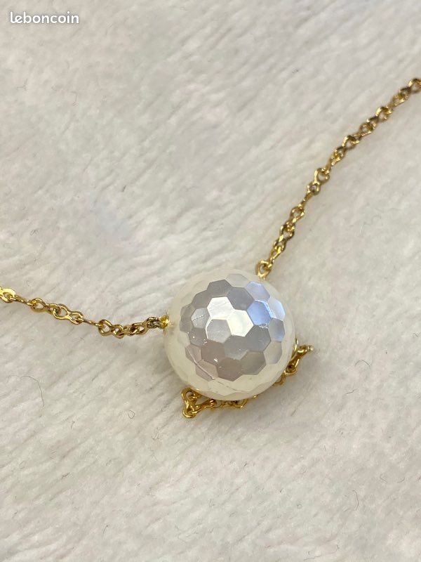 Collier doré plaqué or femme bijou bijouterie collar dorado golfil joyas bisuteria (image 2)