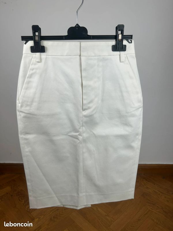 Jupe tailleur blanche Dsquared2 T36 (image 5)