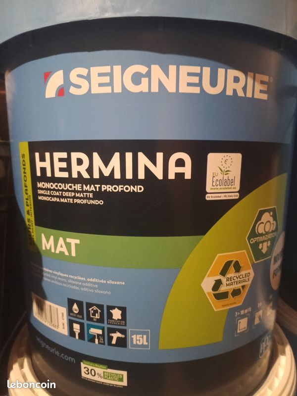 Peinture seigneurie Hermina mat 15litres (image 3)