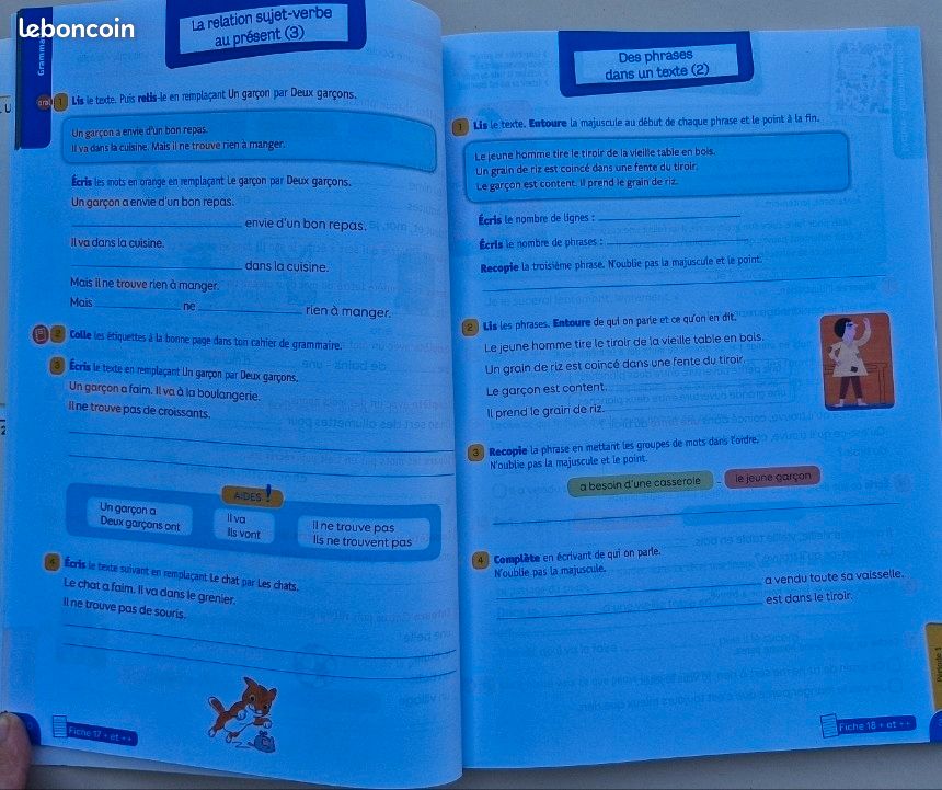 Fichier d'élève Mon Année de Français CE1 (image 3)