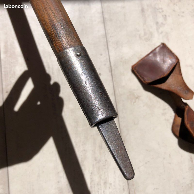Marteau à Piton Ancien Claudius Simond – Modèle T – Piton Hammer Alpinisme – Made In France