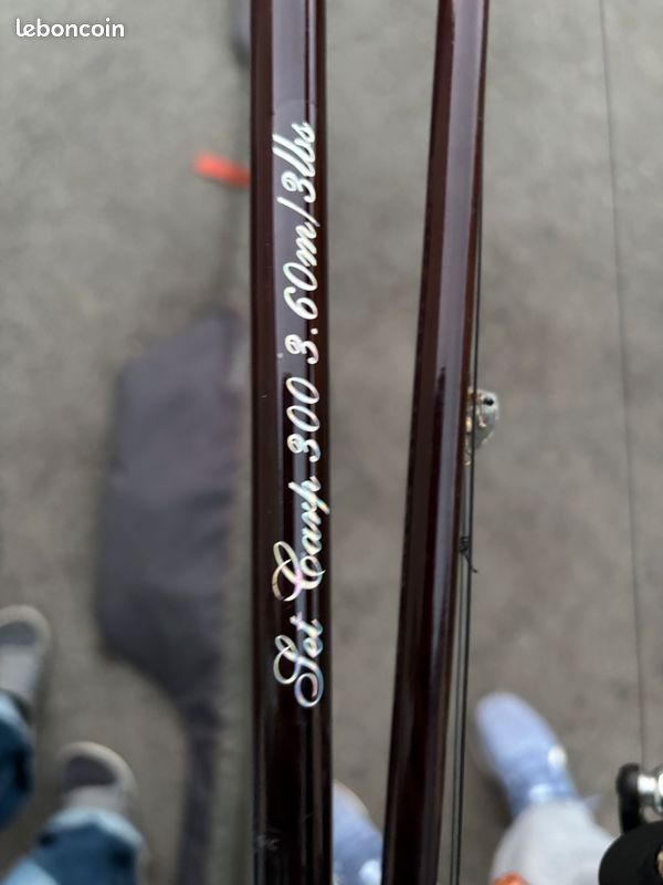 Canne à pêche ( Let Carp 300 ) + moulinet Prowess ( neuf )+ protection capelan ( 1 canne ) (image 6)