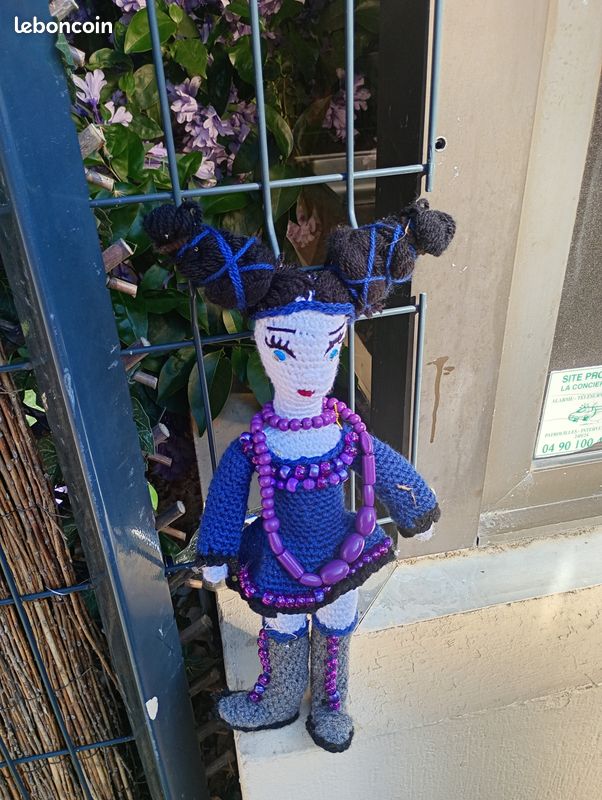 Poupée crochet exclusivement avec l'histoir AlenaSalich des poupées avec histoire (image 4)