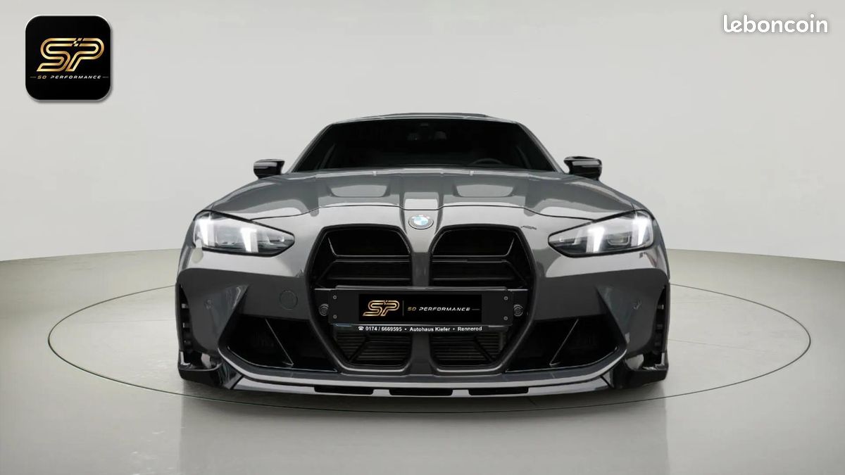 BMW M3 Competition * Dravit Grey * Toit Ouvrant * Harman Kardon * HUD * Sièges M Carbon Look (image 4)