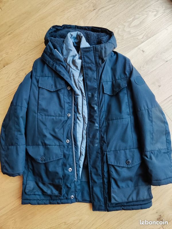 Parka IKKS Femme Taille XS Couleur Taupe - Neuf Sans étiquettes, Style Urbain Et Pratique