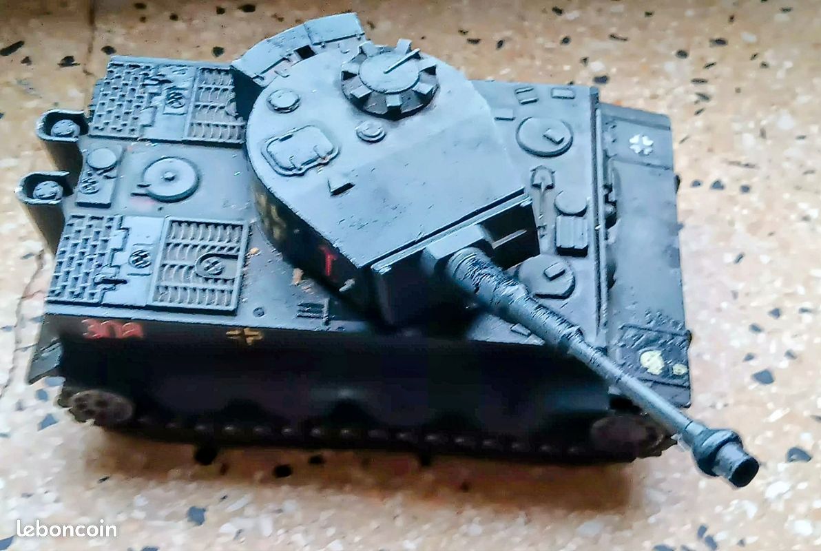 SOLIDO, CHAR ALLEMAND TIGRE I Militaire De 1969' Premiére Version I - Foto 9