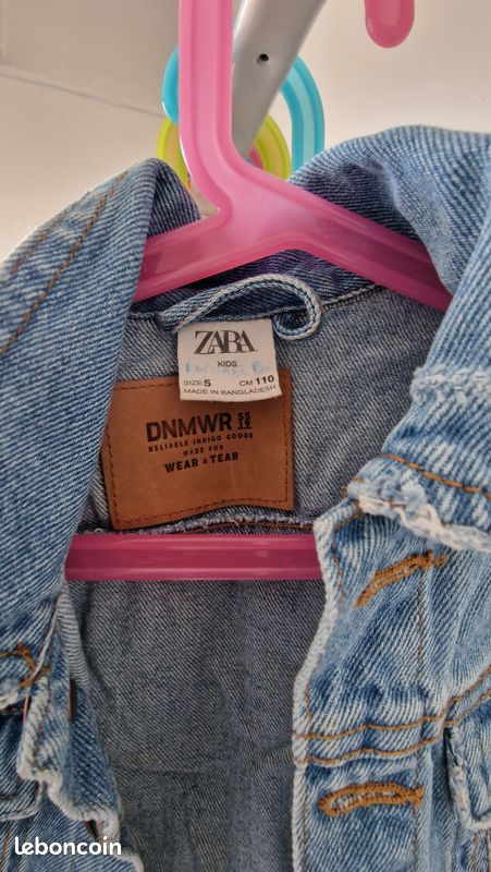 Veste en jean Zara 5 ans (image 3)