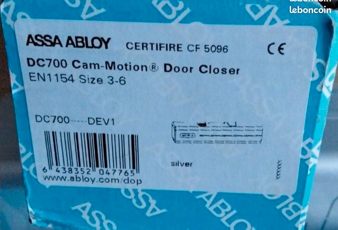 GROOM ferme port ASSA ABLOY DC 700 sans bras neuf (image 2)