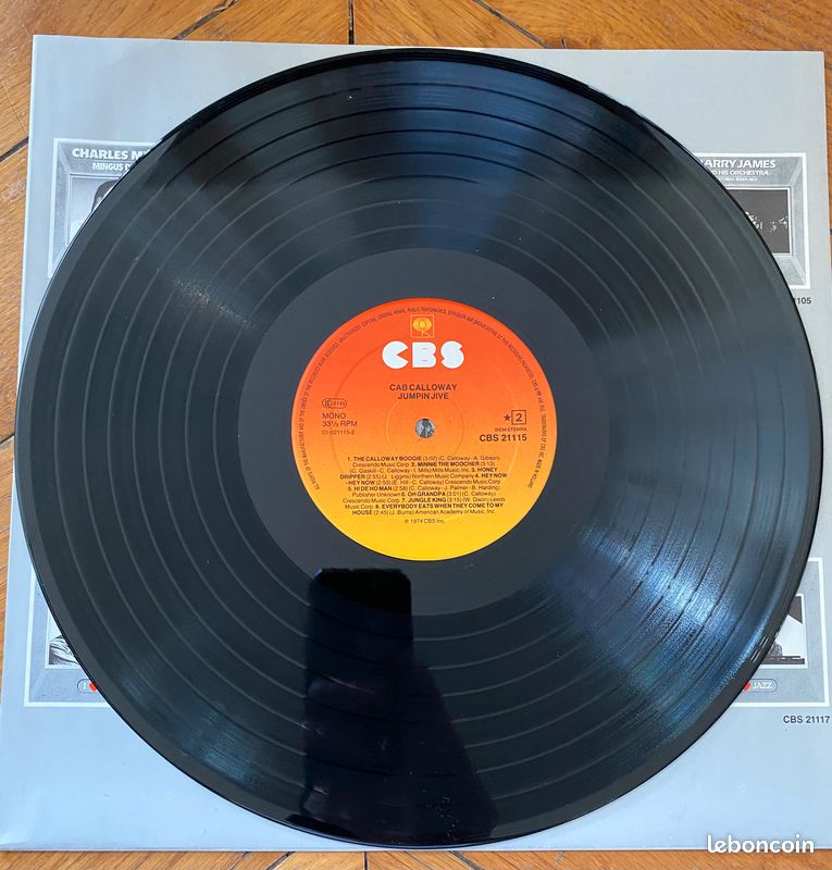 Vinyle - Cab Calloway - Jumpin Jive - CBS 21115 (image 7)