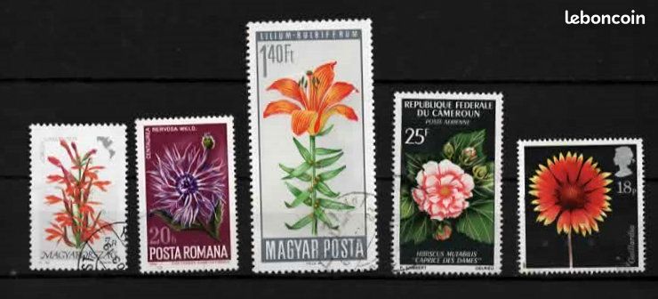 PLUS DE 100 timbres différents dans le monde entier, de nombreux