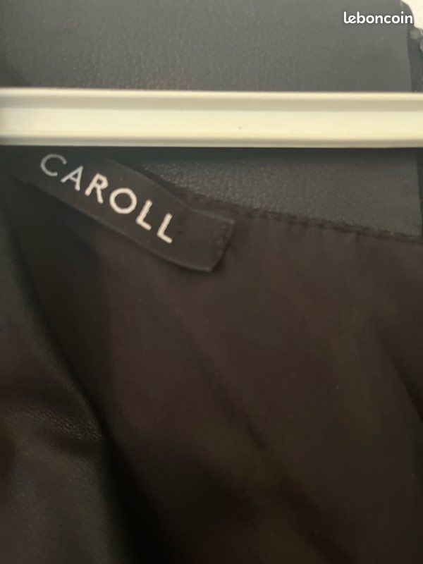 Robe cuir Caroll (image 4)