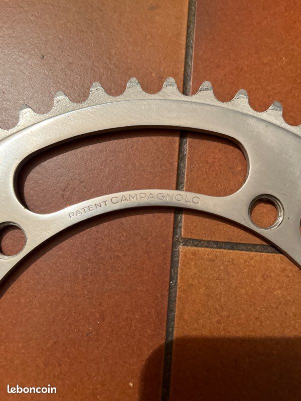 Campagnolo Nuovo Record (753/A) 'Patent' NOS Vintage 53T 144 BCD Outer Chainring