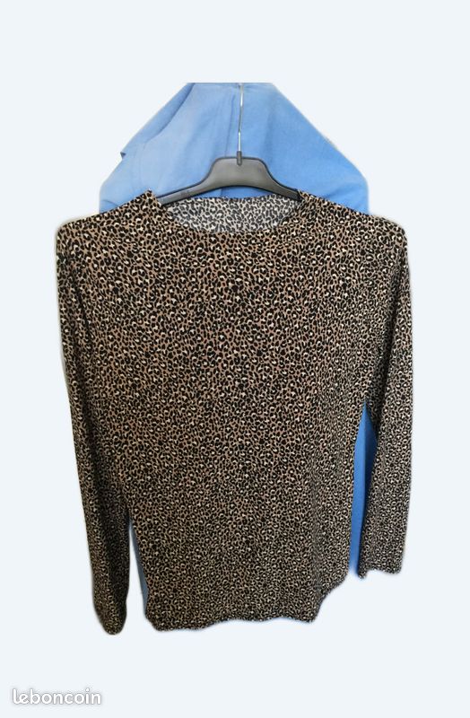 Polo imprimé léopard 38 (image 1)