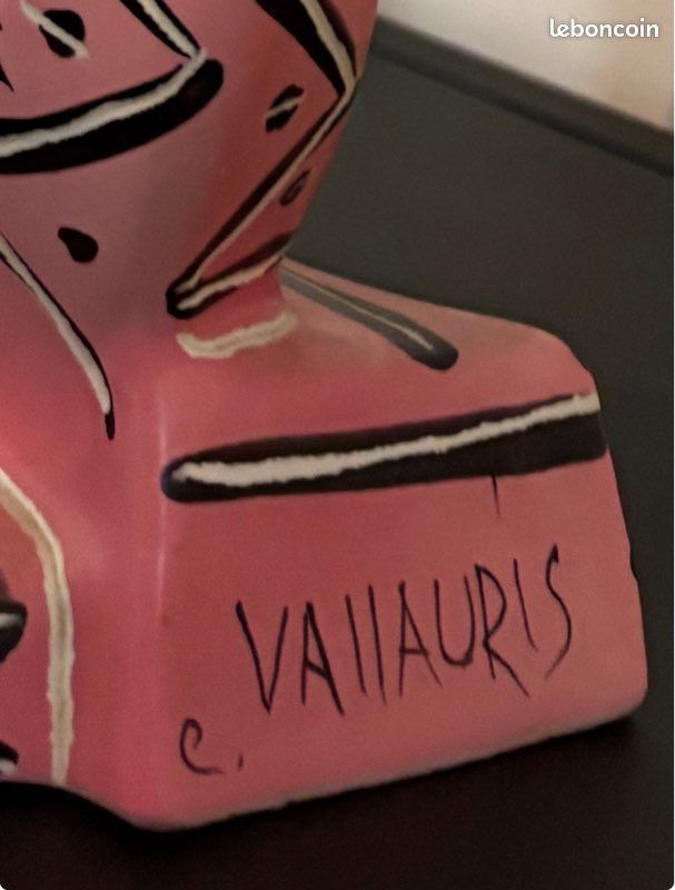 Lampe en céramique de Vallauris – Galerie Yvan Royer Lampe en céramique de Vallauris – Galerie Yvan Royer