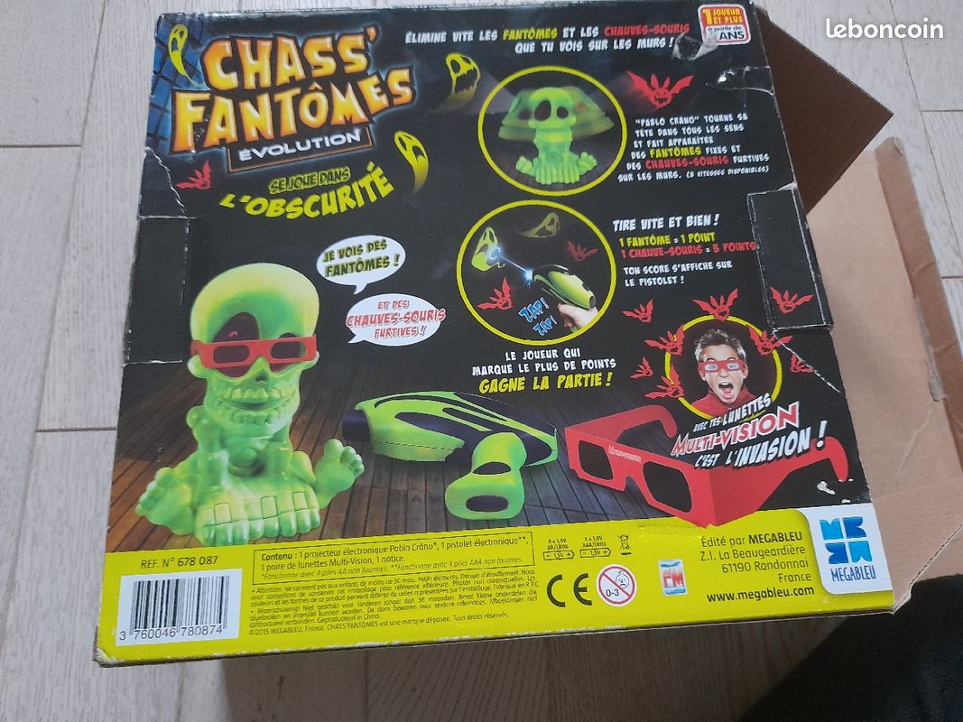 Jeu Chass' Fantômes Évolution de MegaBleu- à partir de 5 ans - 1 joueur et + (image 3)