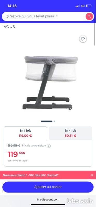 Berceau bébé (image 4)