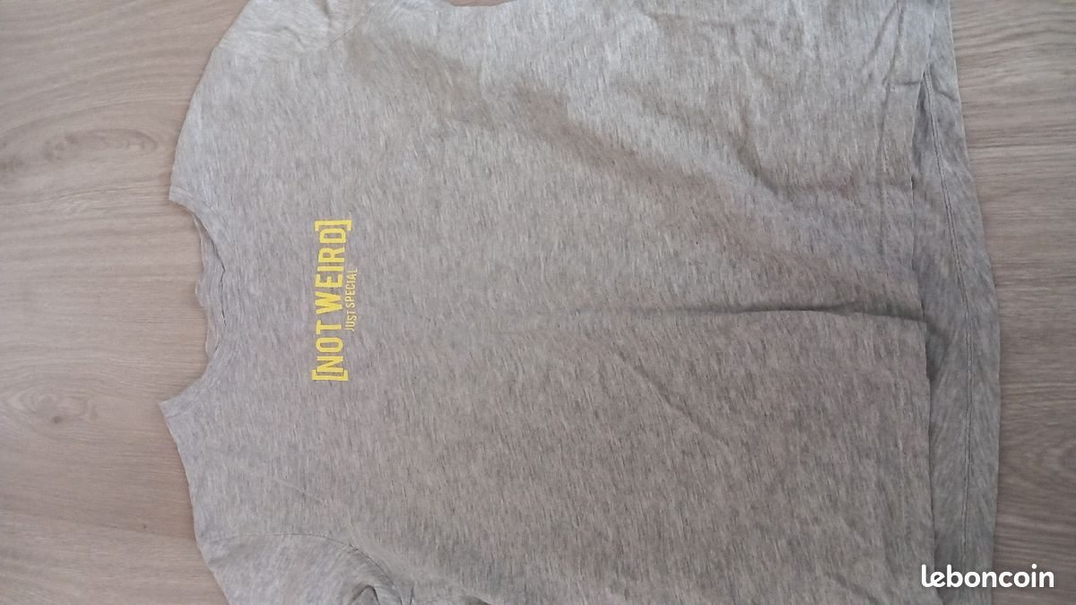 T-shirt gris (image 2)