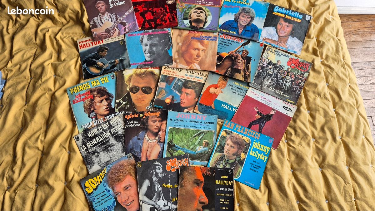 Johnny Hallyday 45 tours (image 1)