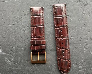 Bracelet Montre Guess Collection En Cuir 22mm - Neuf Avec étiquettes