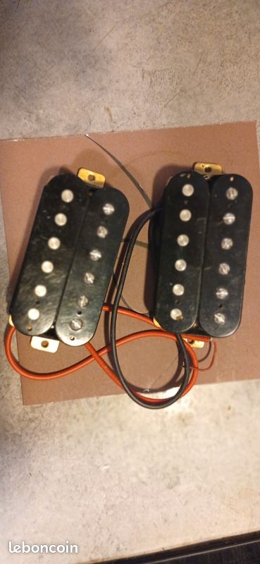 Pickups 2 micros humbuckers Epiphone Goth Les Paul Studio (image 2)