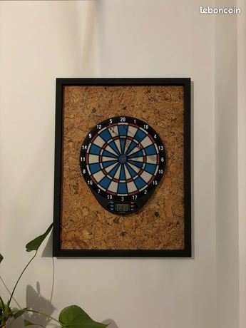 Protege Mur Flechette Allecto Plus - Protection Murale Pour Cible De Flu00e9chettes, Dalles Protection Jeu De Flechette