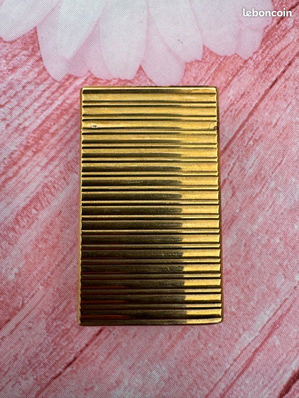 Briquet plaqué OR ST-DUPONT Paris (image 5)