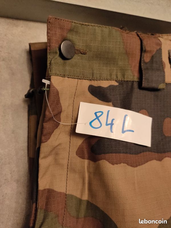 Pantalon Treillis Montagne Camouflage Centre Europe - Taille 84L - Neuf