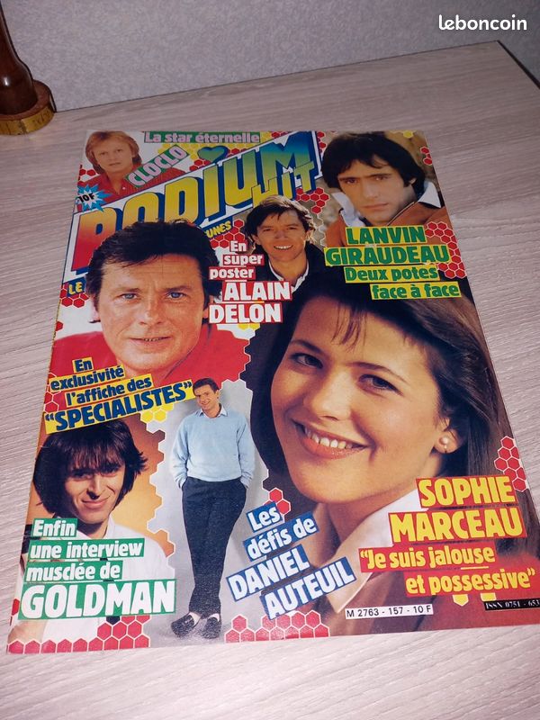 Magazine Podium Claude François mars 1985 (image 1)