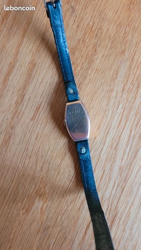 Montre Vintage Plyex-Sport Mécanique Manuelle Style Art Déco - Cadran Crème, Occasion