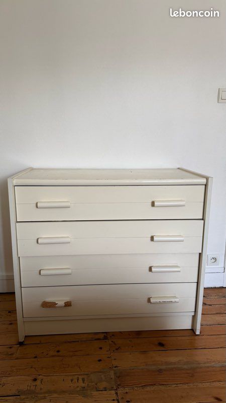 Chaise pliable bois blanc (image 14)
