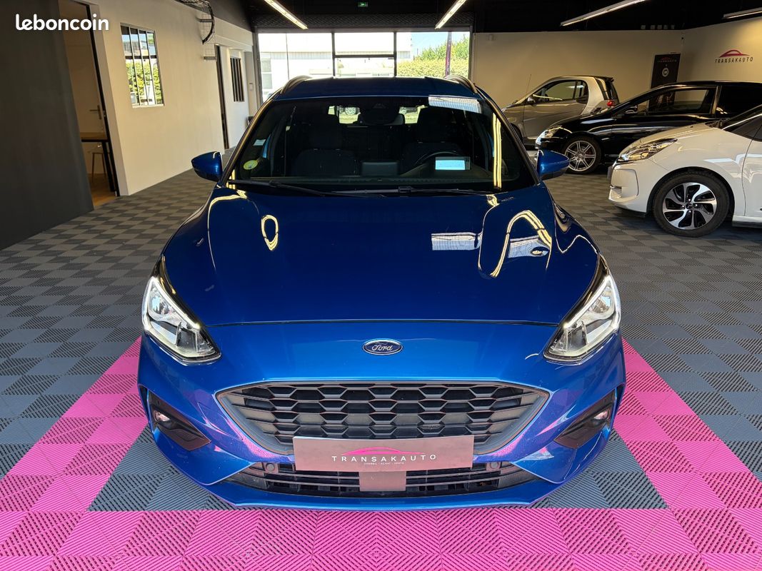 FORD FOCUS SW 2.0 EcoBlue 150 CV SS BVA8 ST Line + CARPLAY + CAMÉRA DE RECUL + RADARS AV/AR + KEYLESS GO + ATH (image 8)