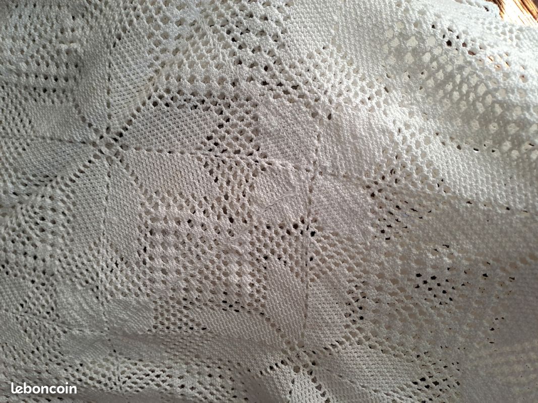 Dessus de lit coton DMC ,fait main (image 3)